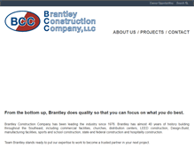 Tablet Screenshot of brantleyconstruction.com